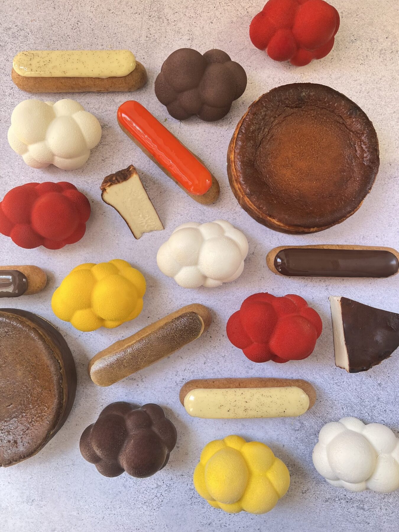 Assortiment de délices de Kumo, Boulangerie-pâtisserie Japonaise Toulouse.